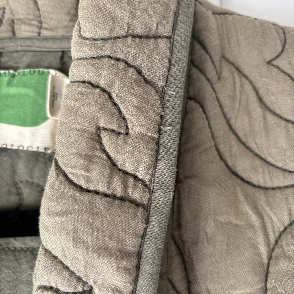 By Anthropologie quilted kimono jacket - Picture 3 of 3